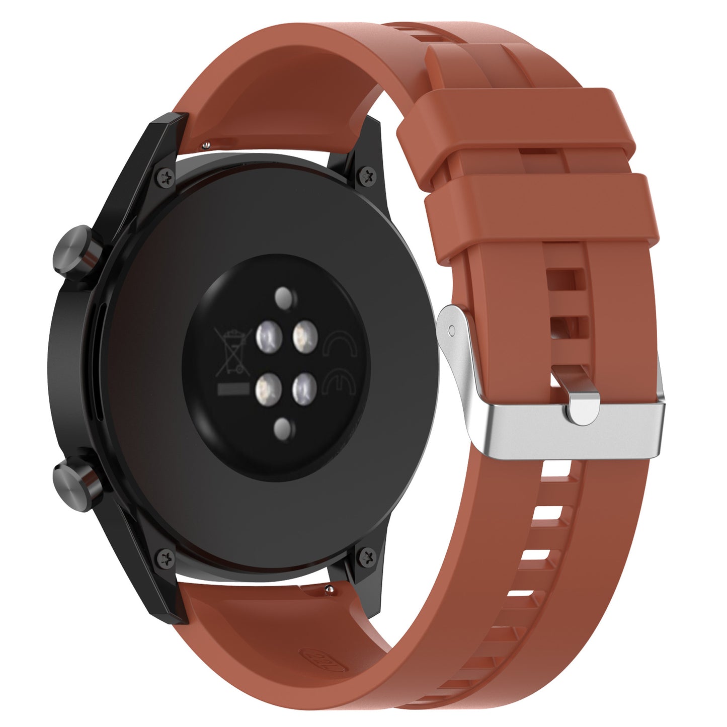 20mm Silicone Smart Watch Strap Adjustable Wristband Bracelet for Huawei Watch GT Runner/Watch GT3 42mm