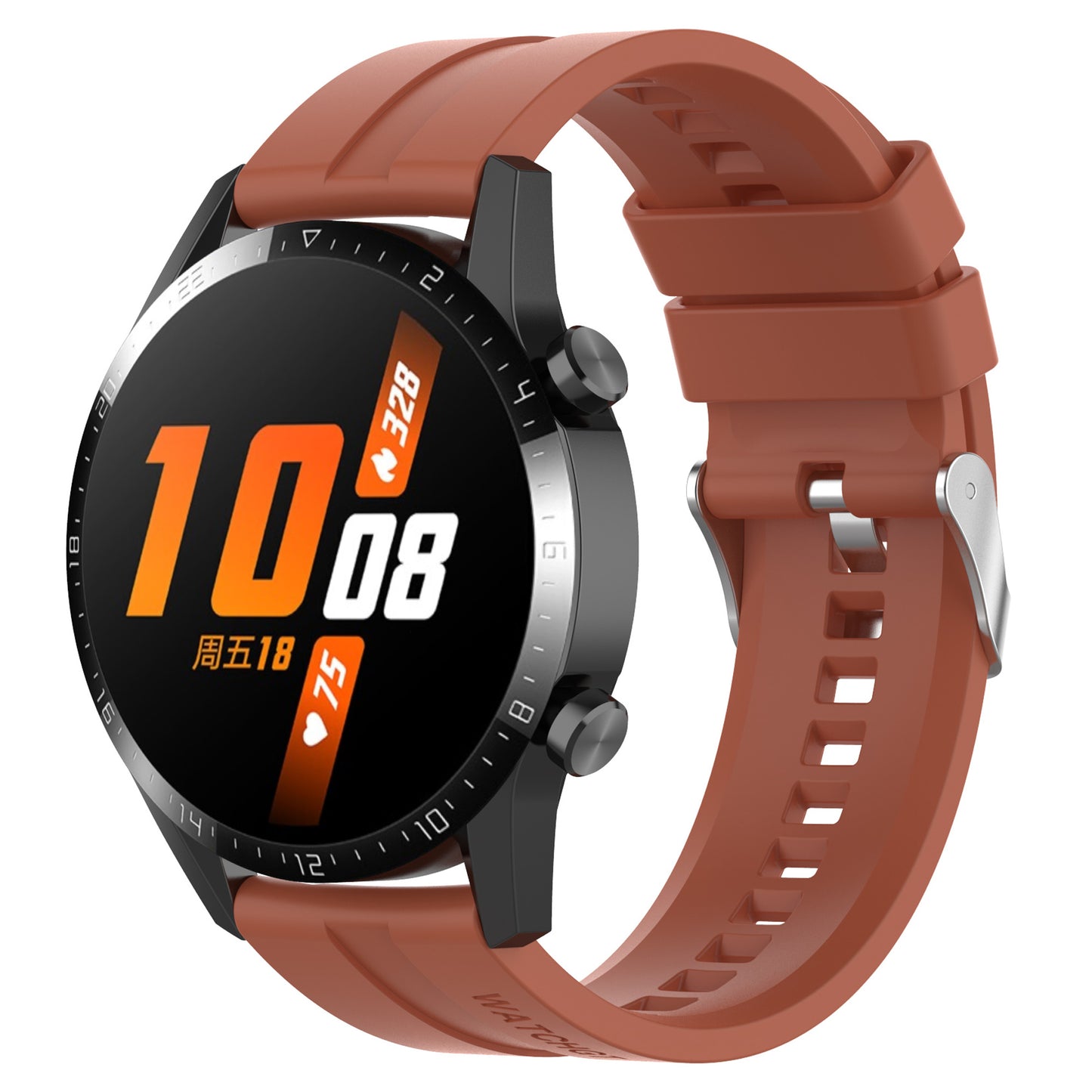20mm Silicone Smart Watch Strap Adjustable Wristband Bracelet for Huawei Watch GT Runner/Watch GT3 42mm