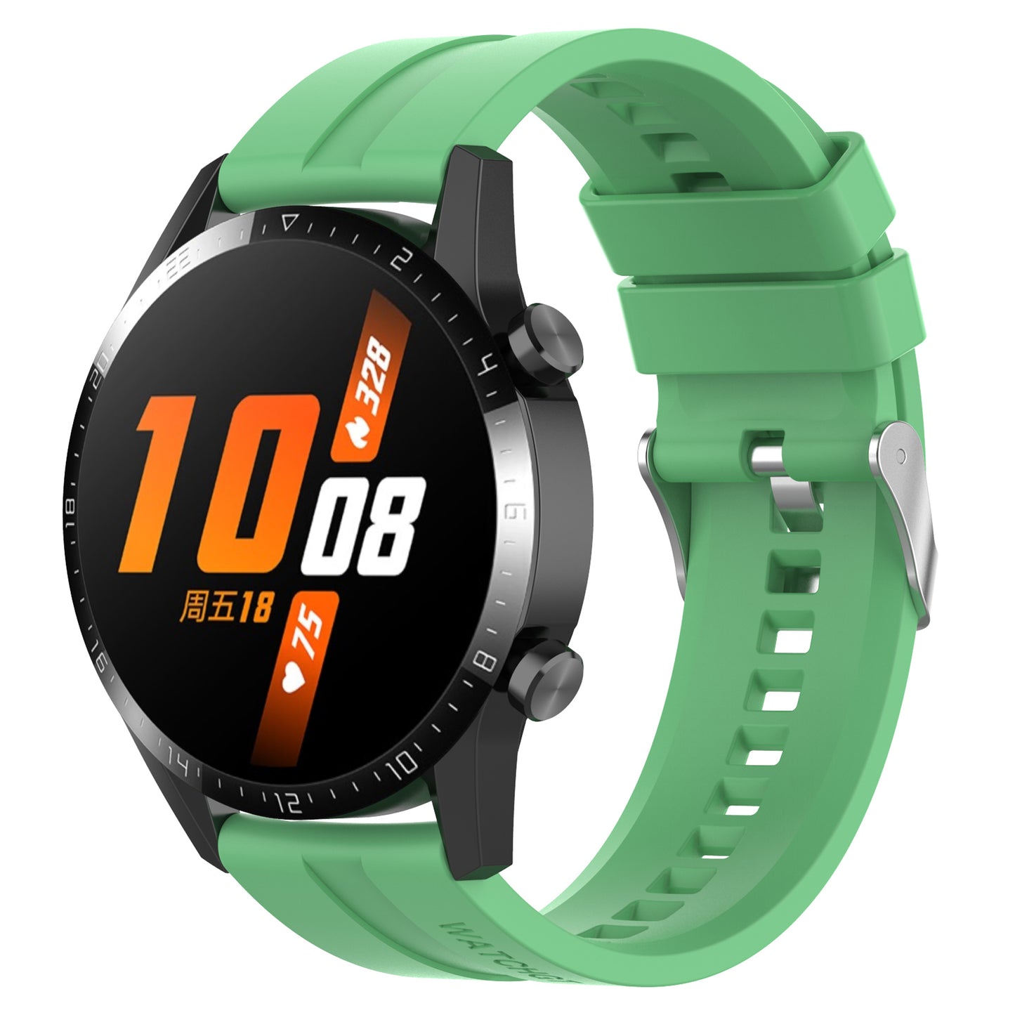 20mm Silicone Smart Watch Strap Adjustable Wristband Bracelet for Huawei Watch GT Runner/Watch GT3 42mm