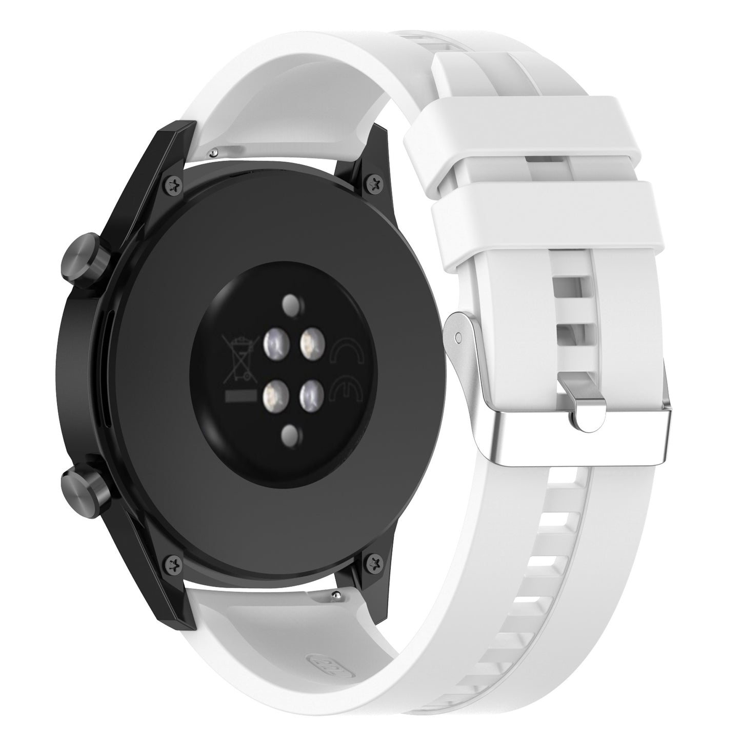 20mm Silicone Smart Watch Strap Adjustable Wristband Bracelet for Huawei Watch GT Runner/Watch GT3 42mm
