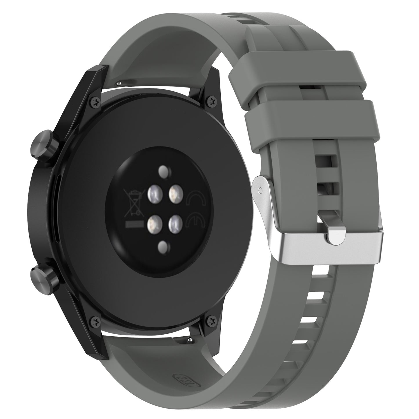 20mm Silicone Smart Watch Strap Adjustable Wristband Bracelet for Huawei Watch GT Runner/Watch GT3 42mm