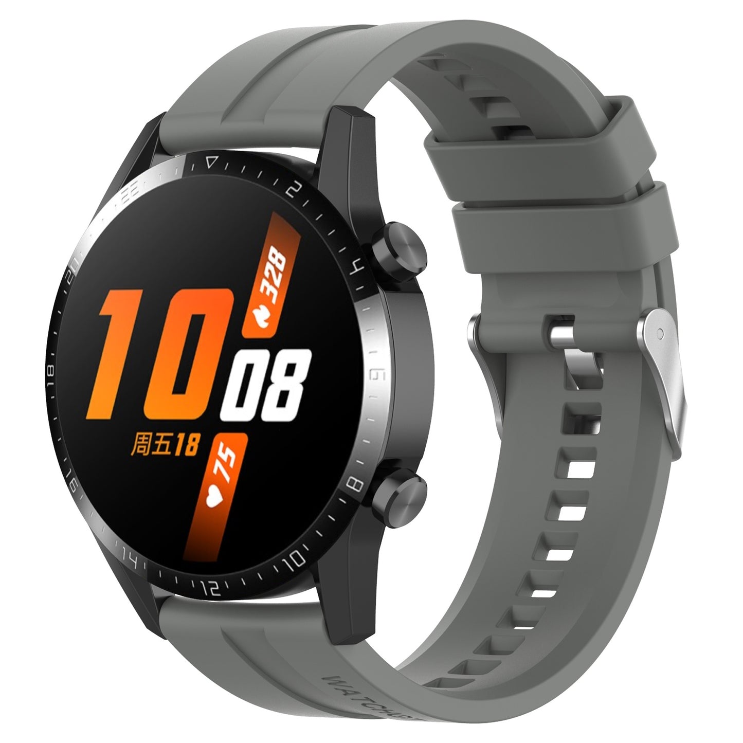 20mm Silicone Smart Watch Strap Adjustable Wristband Bracelet for Huawei Watch GT Runner/Watch GT3 42mm