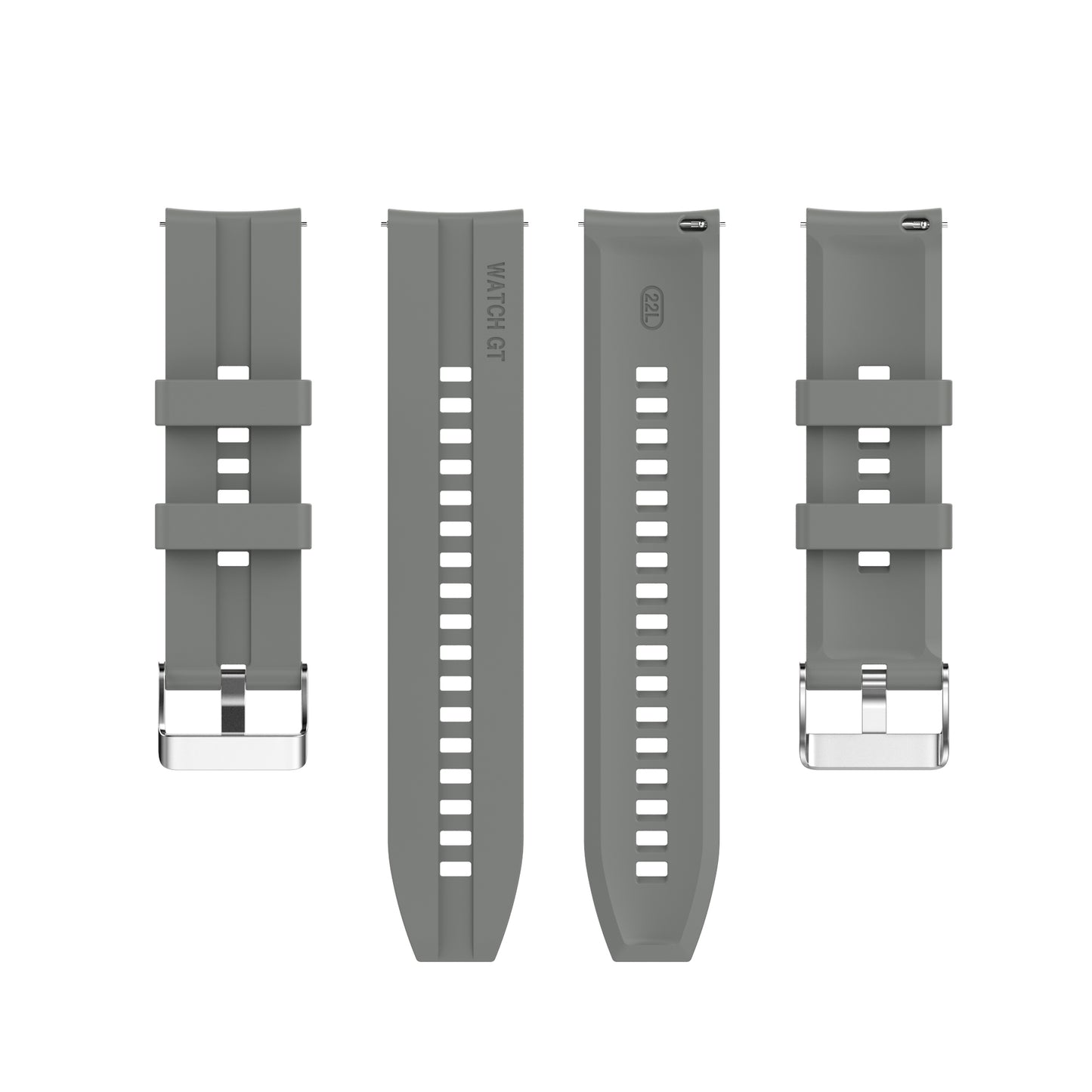 20mm Silicone Smart Watch Strap Adjustable Wristband Bracelet for Huawei Watch GT Runner/Watch GT3 42mm
