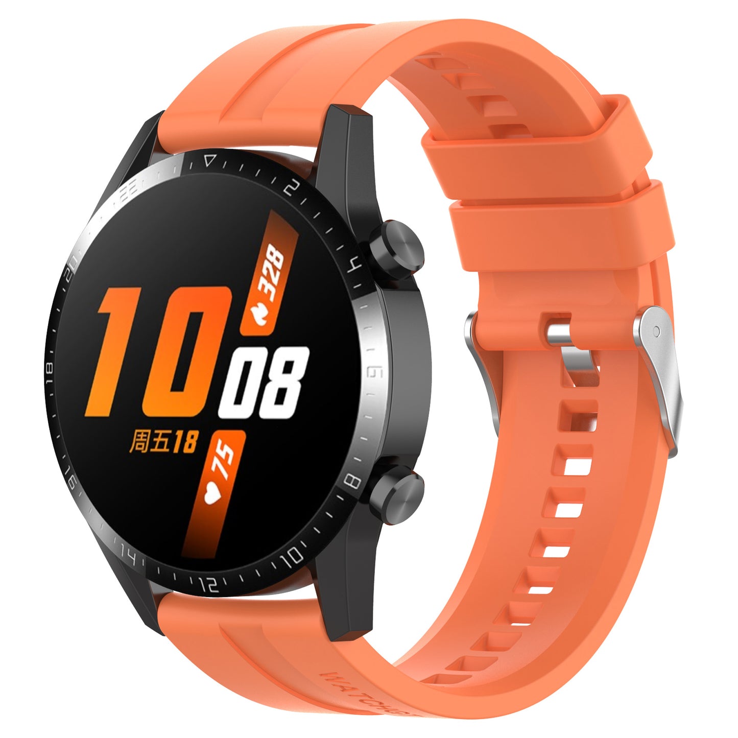 20mm Silicone Smart Watch Strap Adjustable Wristband Bracelet for Huawei Watch GT Runner/Watch GT3 42mm