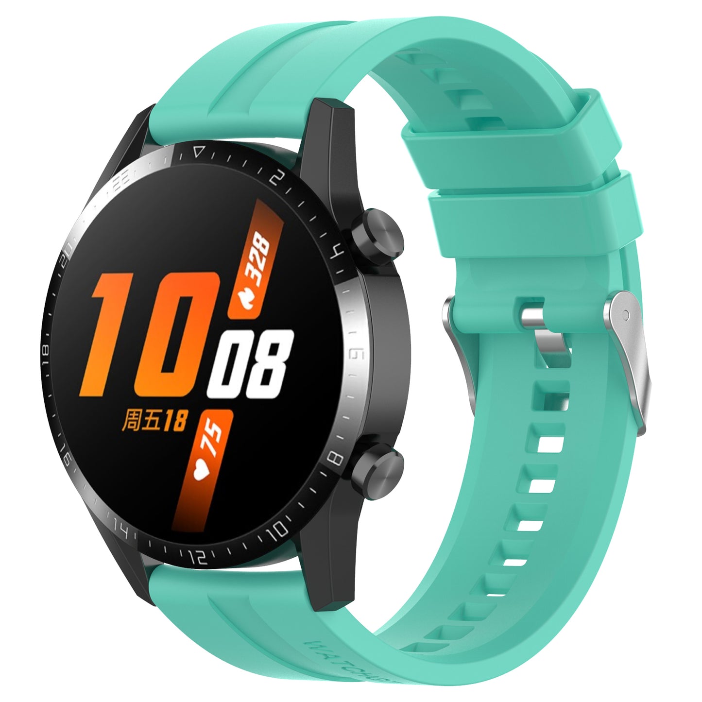 20mm Silicone Smart Watch Strap Adjustable Wristband Bracelet for Huawei Watch GT Runner/Watch GT3 42mm