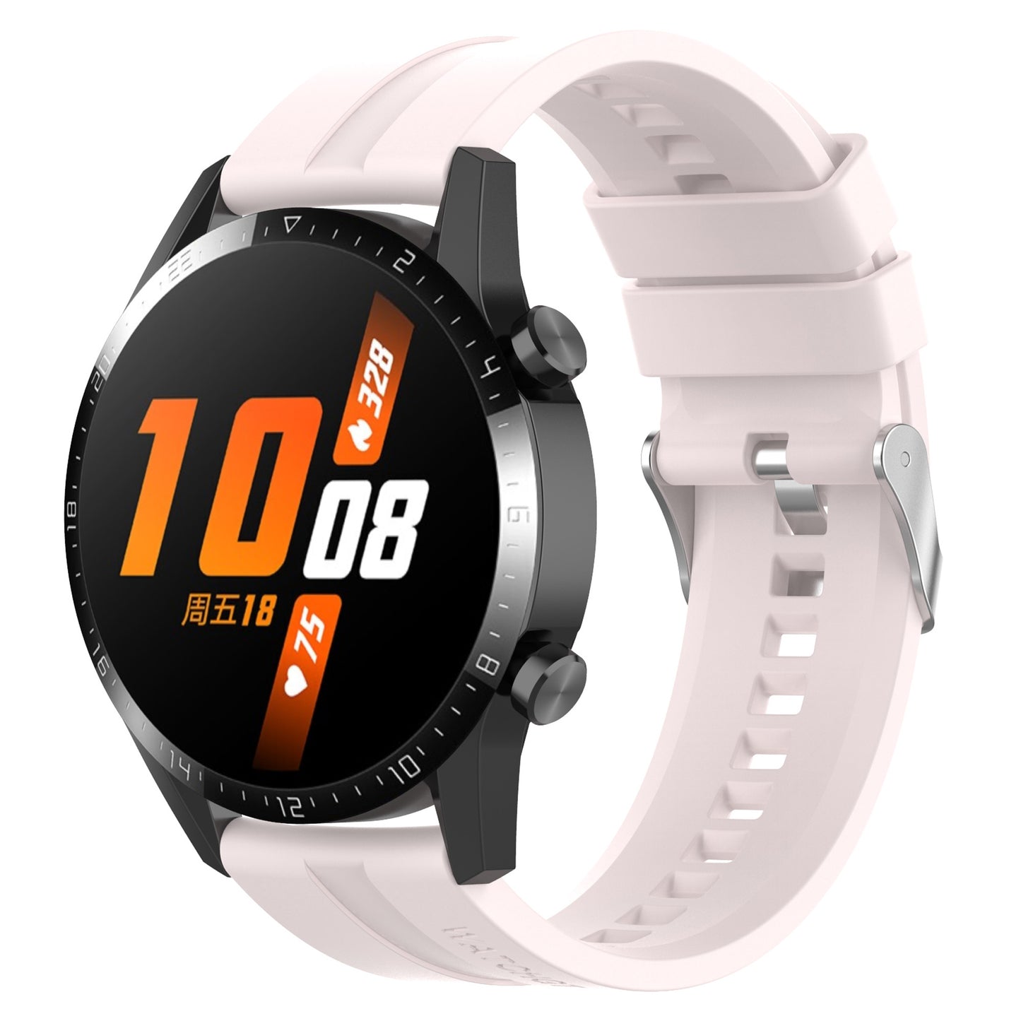 20mm Silicone Smart Watch Strap Adjustable Wristband Bracelet for Huawei Watch GT Runner/Watch GT3 42mm