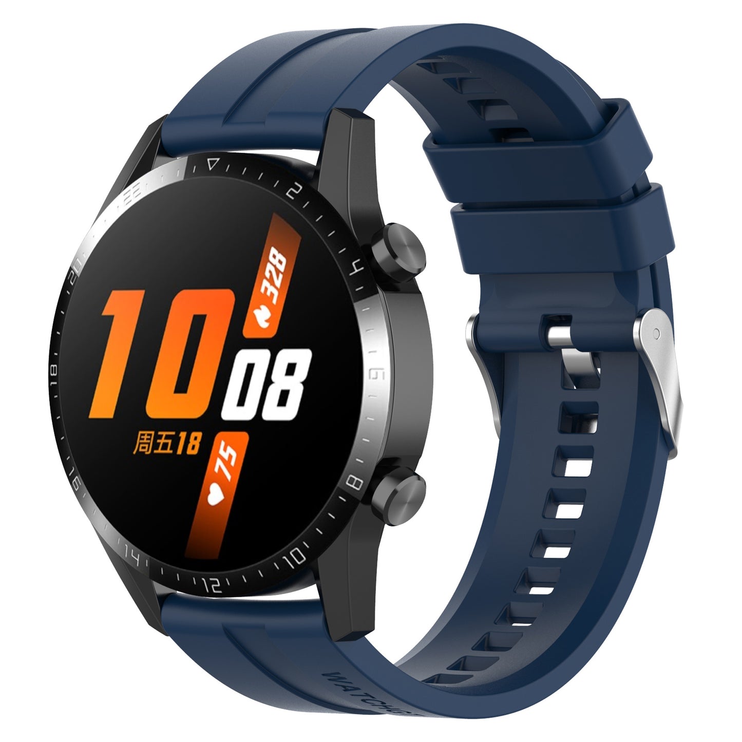 20mm Silicone Smart Watch Strap Adjustable Wristband Bracelet for Huawei Watch GT Runner/Watch GT3 42mm