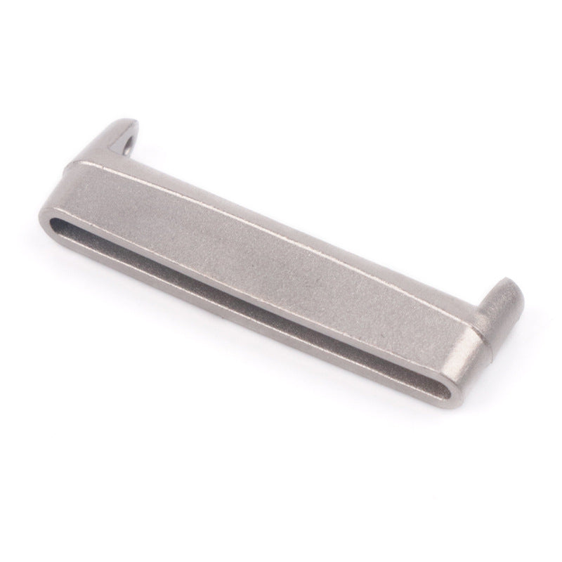 1Pair 22mm Replacement Accessories Stainless Steel Watch Strap Adapter Watch Band Connector Kit for Fitbit Versa 3