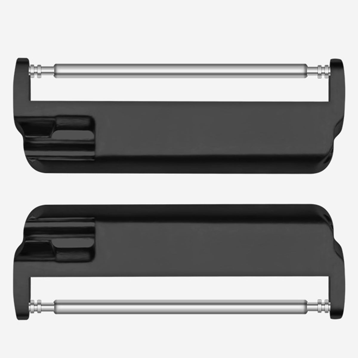 1Pair 22mm Stainless Steel Watch Strap Adapter Watch Band Connector Kit for Fitbit Versa/Versa 2/Versa Lite