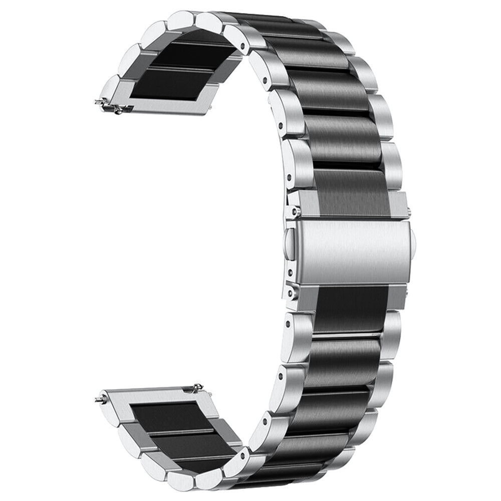 For Huami Amazfit Bip 1S/Amazfit GTR 42mm/GTS/Bip Lite 20mm Stainless Steel Watch Strap Quick Release Watch Band Business Watchband