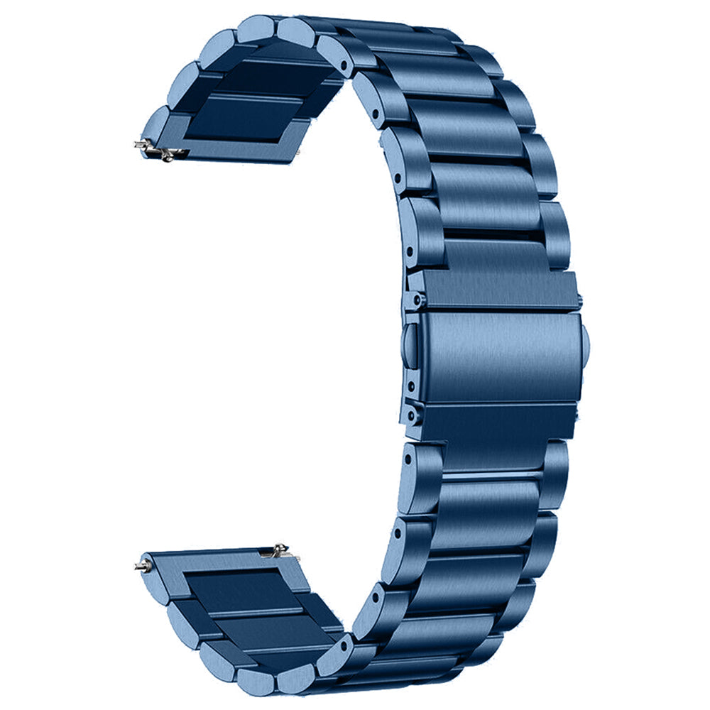 20mm Quick Release Watchband for Garmin Vivomove Luxe/Garminmove Luxe Stainless Steel Watch Strap with Folding Clasp