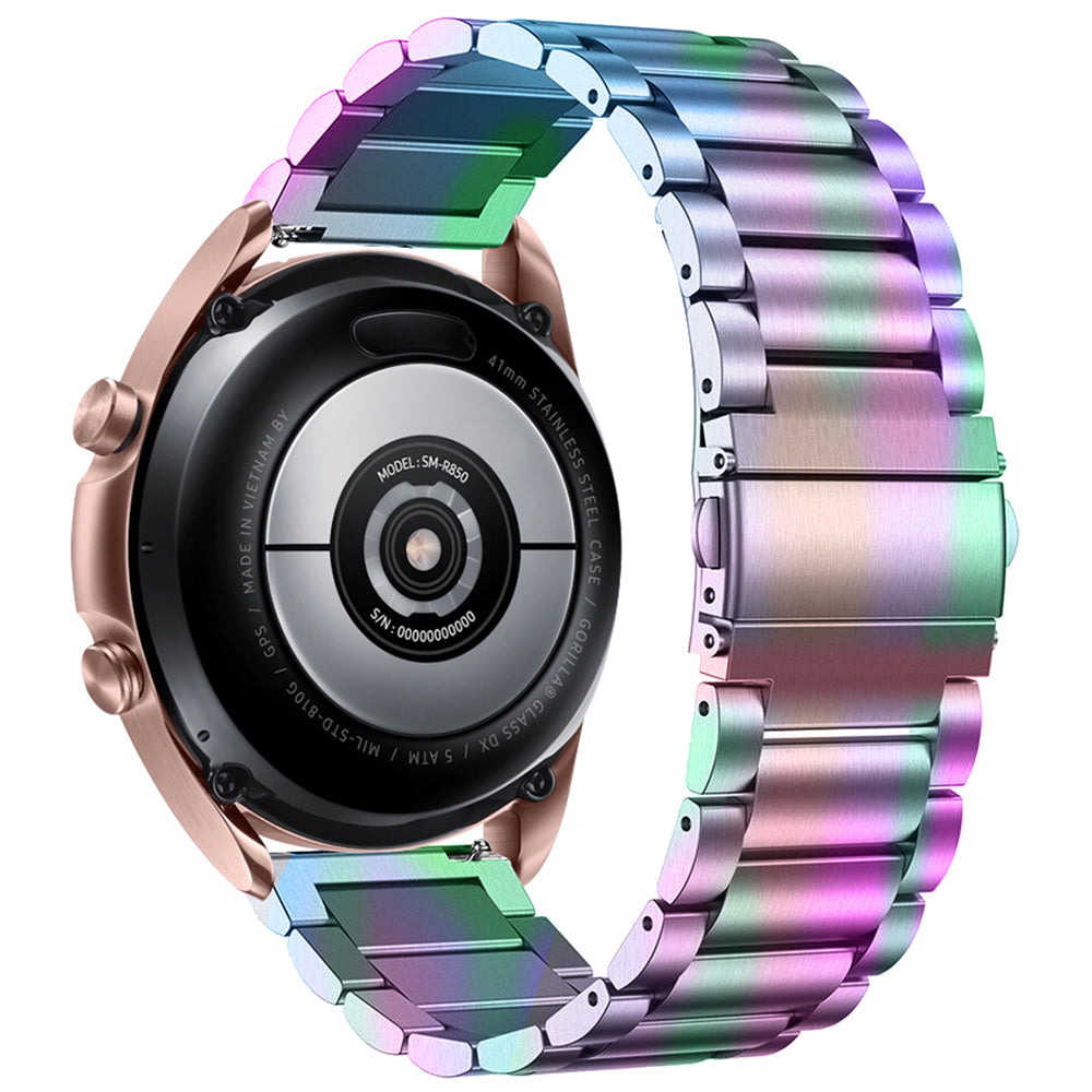 20mm Stainless Steel Watch Strap for Huawei Watch GT 2 42mm/Watch 2 Quick Release Watch Band Business Style Watchband