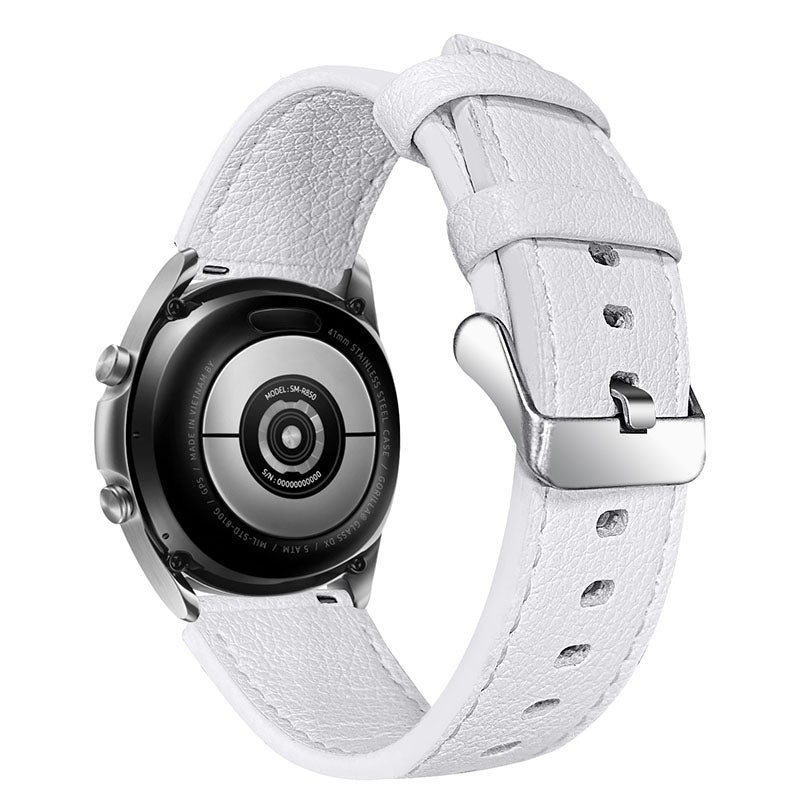 For Huawei Watch GT 2e/GT 2 46mm Stylish Cowhide Genuine Leather Double-sided Textured Watch Band Wrist Strap