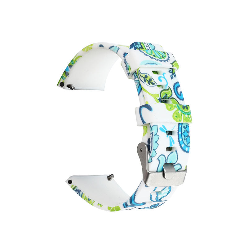 For Honor Magic Watch 2 46mm/Watch Magic/Watch Dream Pattern Printed Silicone Soft Touch Smart Watch Band Wrist Strap 22mm