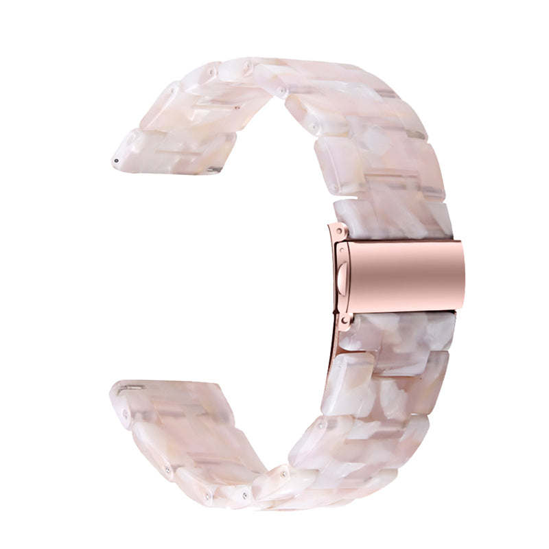 For Huawei Watch 2/Watch GT 2 42mm Resin Watch Band Wrist Strap Replacement 20mm with Stainless Steel Buckle