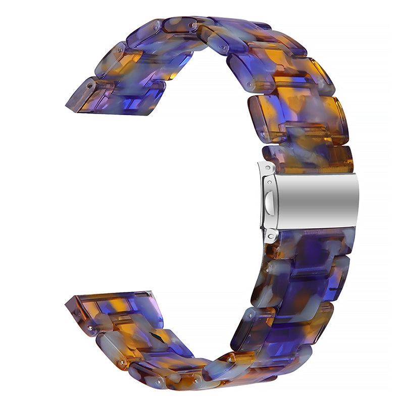 For Huawei Watch 2/Watch GT 2 42mm Resin Watch Band Wrist Strap Replacement 20mm with Stainless Steel Buckle