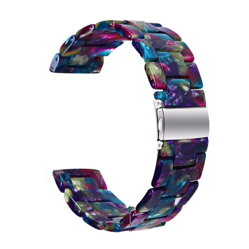 For Huawei Watch 2/Watch GT 2 42mm Resin Watch Band Wrist Strap Replacement 20mm with Stainless Steel Buckle