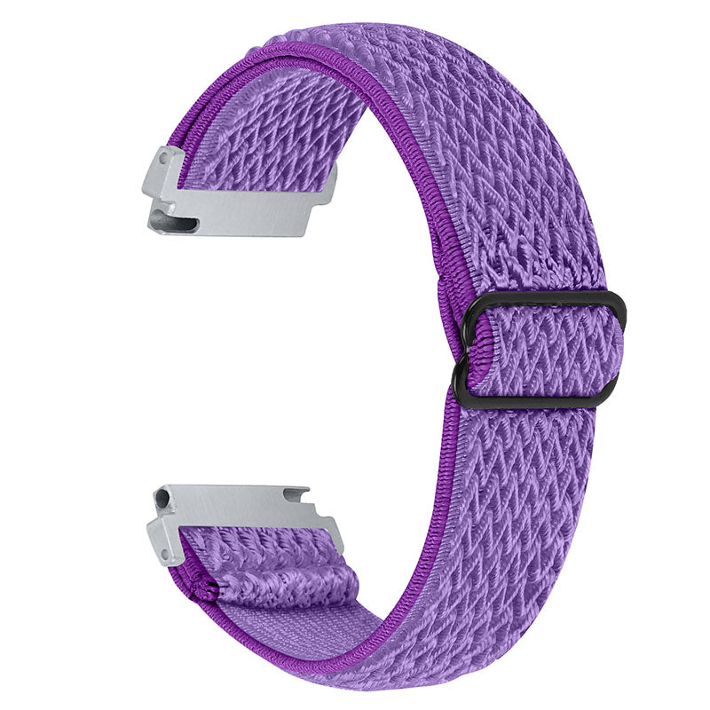 For Huami Amazfit GTR 47mm/Pace/Stratos/Stratos 2 Adjustable Elastic Watch Strap Universal 22mm Watch Band with Buckle