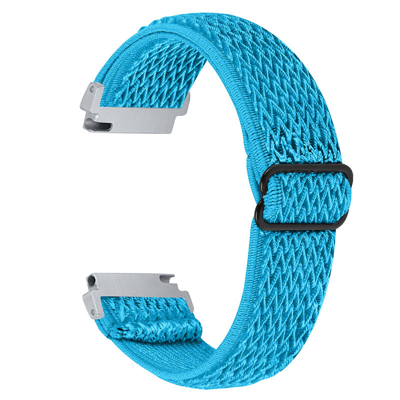 For Huami Amazfit GTR 47mm/Pace/Stratos/Stratos 2 Adjustable Elastic Watch Strap Universal 22mm Watch Band with Buckle