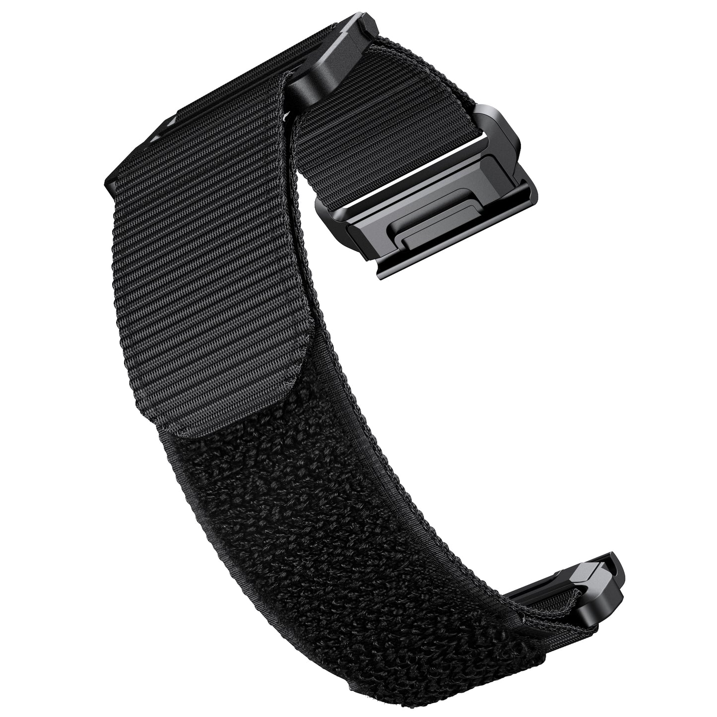 26mm Sport Loop Strap for Garmin Fenix 7X/6X/5X, Breathable Nylon Adjustable Elastic Replacement Band