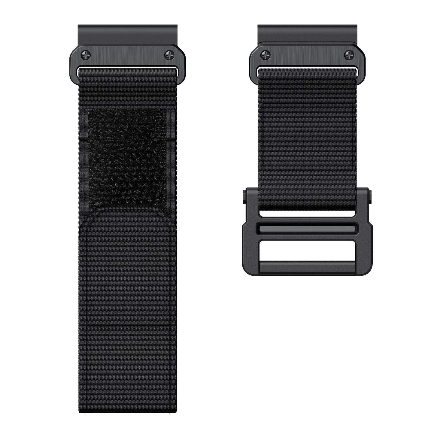 26mm Sport Loop Strap for Garmin Fenix 7X/6X/5X, Breathable Nylon Adjustable Elastic Replacement Band