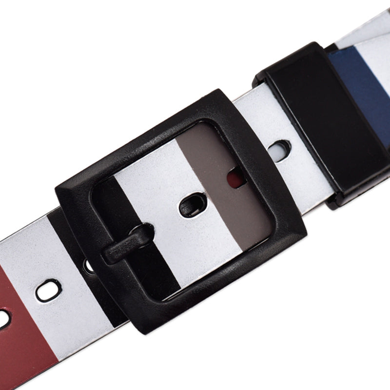 For Swatch Wrist Band Replacement Pattern Printed Silicone Adjustable Buckle Design Watch Strap 17mm
