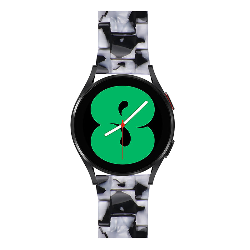 For Huami Amazfit GTR 47mm/Pace/Stratos/Stratos 2/Youth Edition 22mm Fashionable 3 Beads Resin Watch Strap Replacement Wrist Band