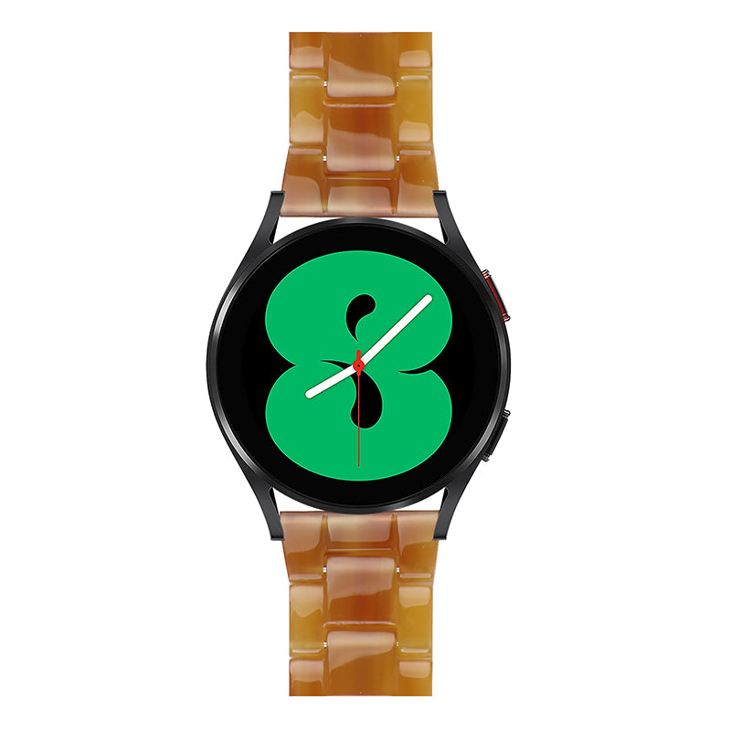 For Huami Amazfit GTR 47mm/Pace/Stratos/Stratos 2/Youth Edition 22mm Fashionable 3 Beads Resin Watch Strap Replacement Wrist Band