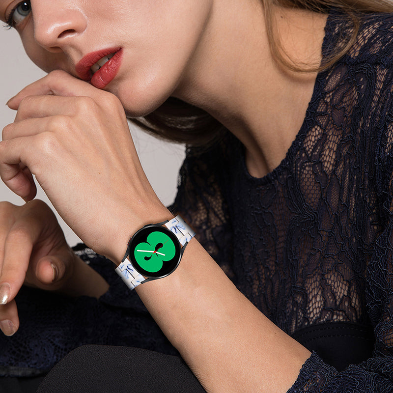 For Huami Amazfit GTR 47mm/Pace/Stratos/Stratos 2/Youth Edition 22mm Fashionable 3 Beads Resin Watch Strap Replacement Wrist Band