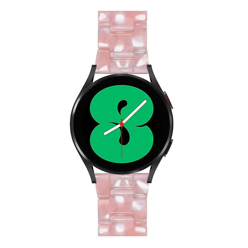 For Huami Amazfit GTR 47mm/Pace/Stratos/Stratos 2/Youth Edition 22mm Fashionable 3 Beads Resin Watch Strap Replacement Wrist Band