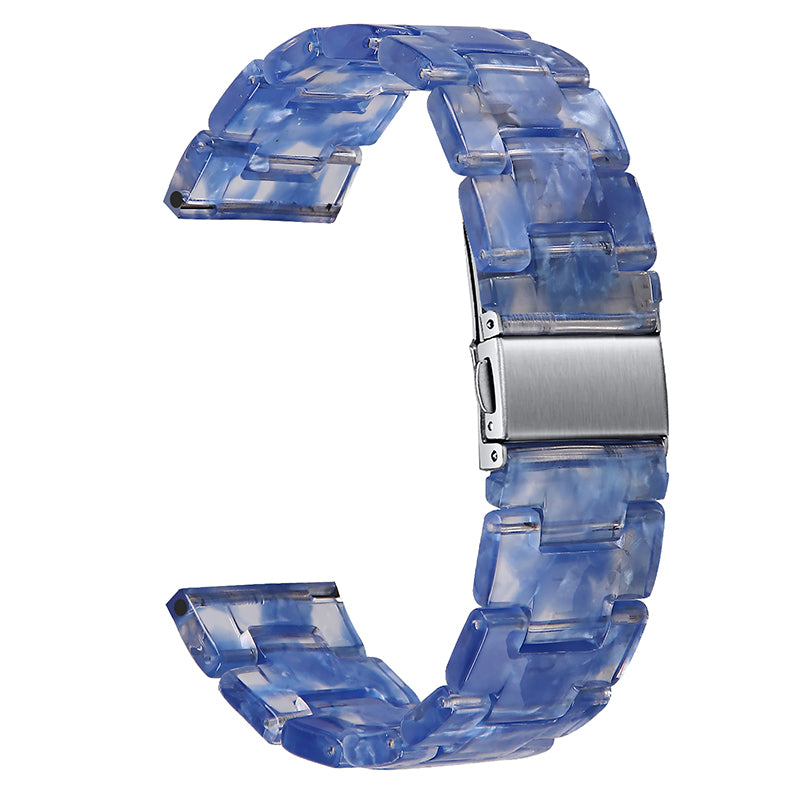 For Huami Amazfit GTR 47mm/Pace/Stratos/Stratos 2/Youth Edition 22mm Fashionable 3 Beads Resin Watch Strap Replacement Wrist Band