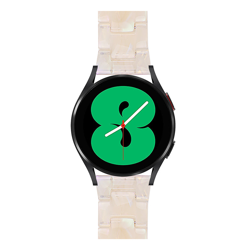 For Huami Amazfit GTR 47mm/Pace/Stratos/Stratos 2/Youth Edition 22mm Fashionable 3 Beads Resin Watch Strap Replacement Wrist Band