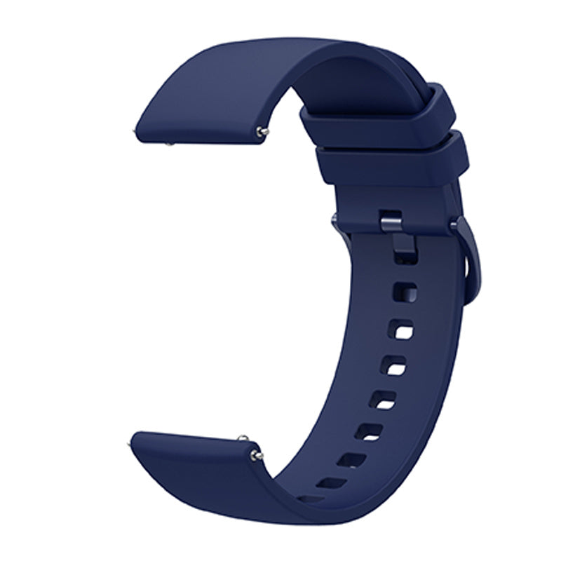 For Huawei TalkBand B5 Solid Color Soft Silicone Watch Band 18mm Adjustable Replacement Strap