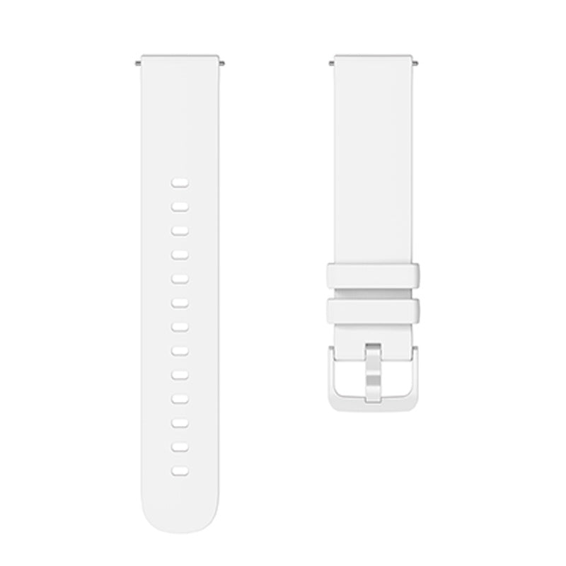 For Huawei TalkBand B5 Solid Color Soft Silicone Watch Band 18mm Adjustable Replacement Strap