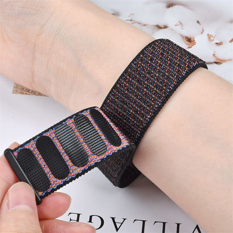 For Huami Amazfit GTR 47mm/Pace/Stratos Nylon Woven Replacement Strap 22mm Adjustable Wrist Band