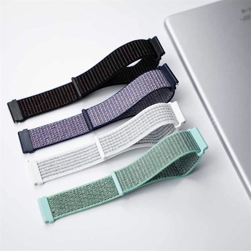 For Huami Amazfit GTR 47mm/Pace/Stratos Nylon Woven Replacement Strap 22mm Adjustable Wrist Band