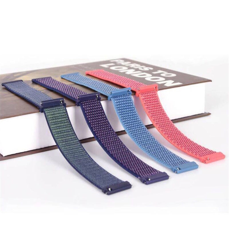 For Huami Amazfit GTR 47mm/Pace/Stratos Nylon Woven Replacement Strap 22mm Adjustable Wrist Band