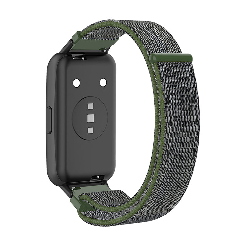 For Huawei Band 7 Soft Nylon Watch Band Adjustable Loop Fastener Sport Strap Wristband Replacement