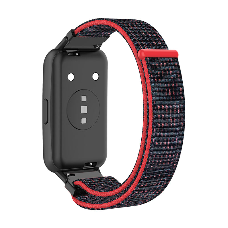 For Huawei Band 7 Soft Nylon Watch Band Adjustable Loop Fastener Sport Strap Wristband Replacement