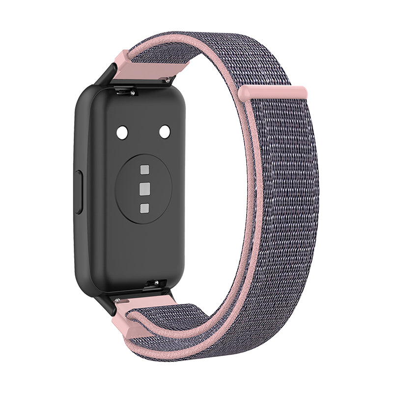 For Huawei Band 7 Soft Nylon Watch Band Adjustable Loop Fastener Sport Strap Wristband Replacement