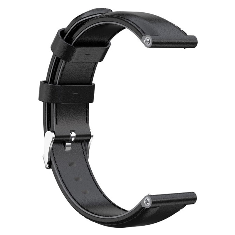 For Xiaomi Haylou Solar LS01 / ID205 / Willful SW021 Genuine Leather Watch Strap Quick Release Wrist Band Sports Watch 19mm Watchband Replacement
