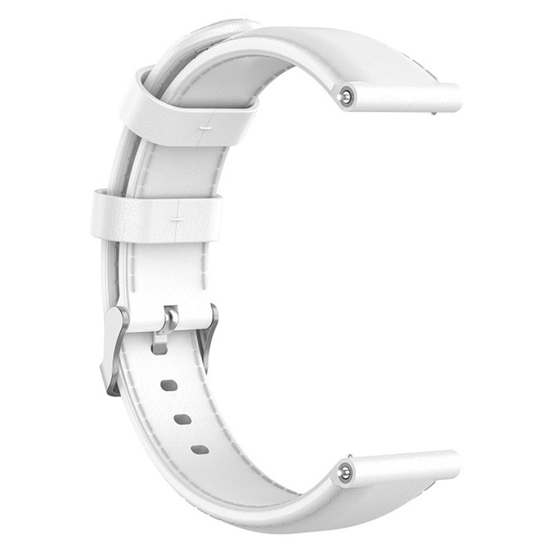 For Xiaomi Haylou Solar LS01 / ID205 / Willful SW021 Genuine Leather Watch Strap Quick Release Wrist Band Sports Watch 19mm Watchband Replacement