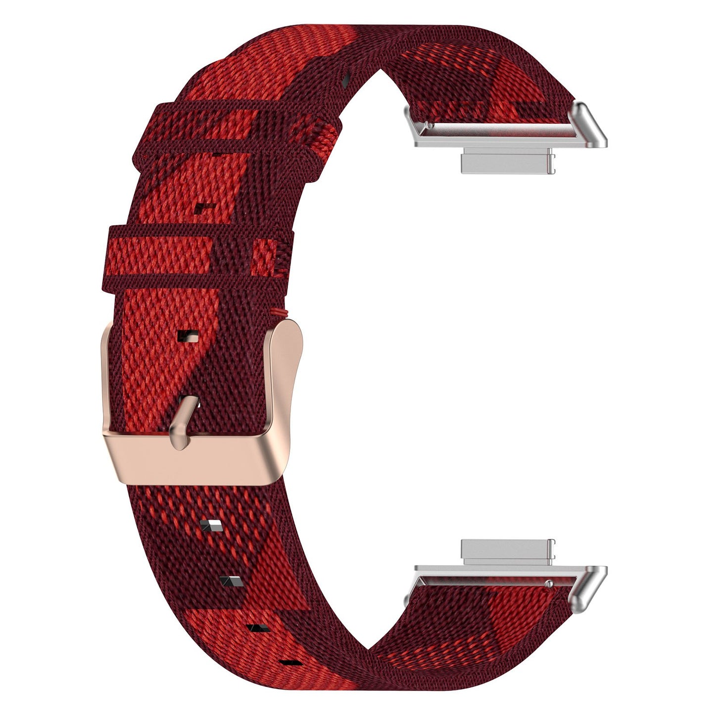For Huawei Watch Fit 2 Watch Strap with Buckle Nylon Wrist Band Sports Watch 20mm Quick Release Watchband