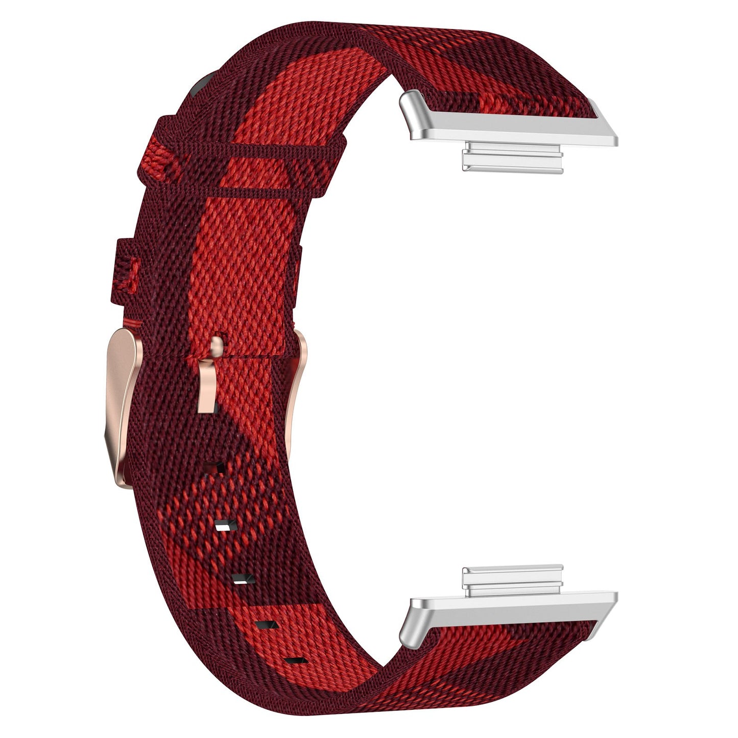 For Huawei Watch Fit 2 Watch Strap with Buckle Nylon Wrist Band Sports Watch 20mm Quick Release Watchband