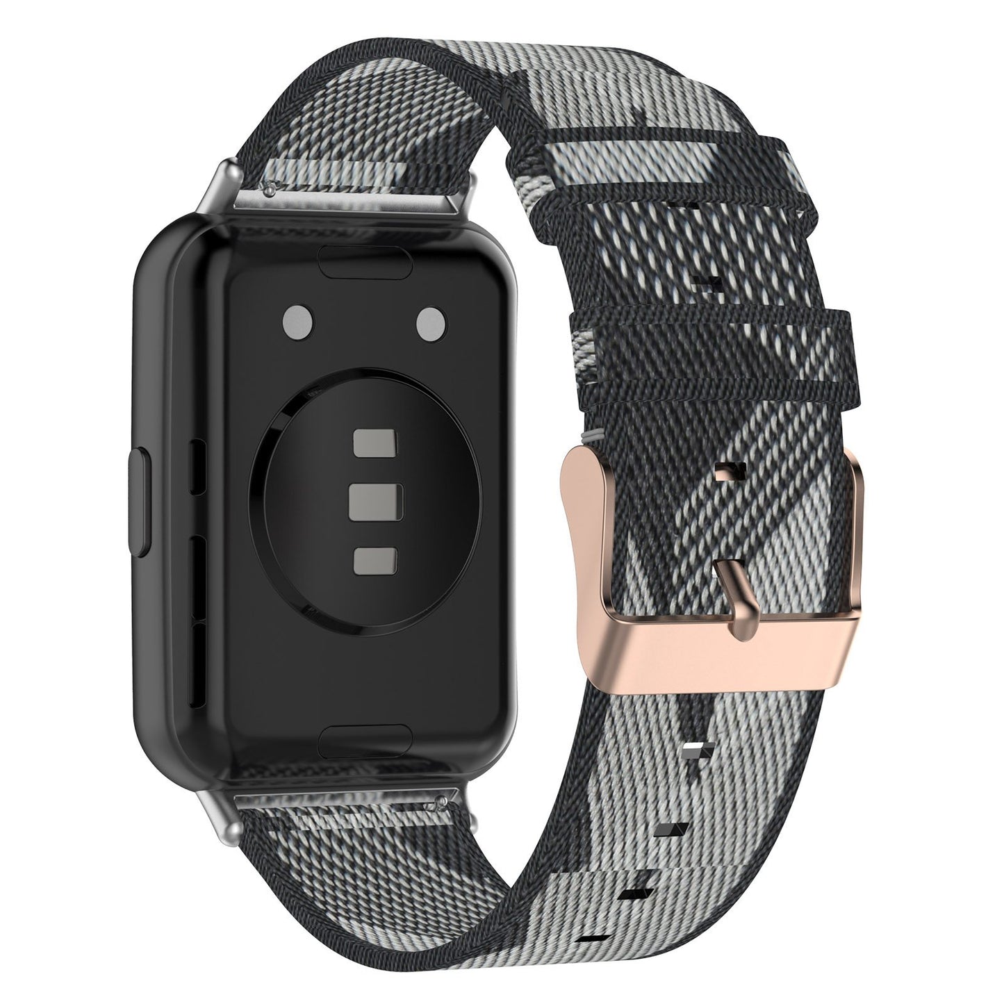 For Huawei Watch Fit 2 Watch Strap with Buckle Nylon Wrist Band Sports Watch 20mm Quick Release Watchband