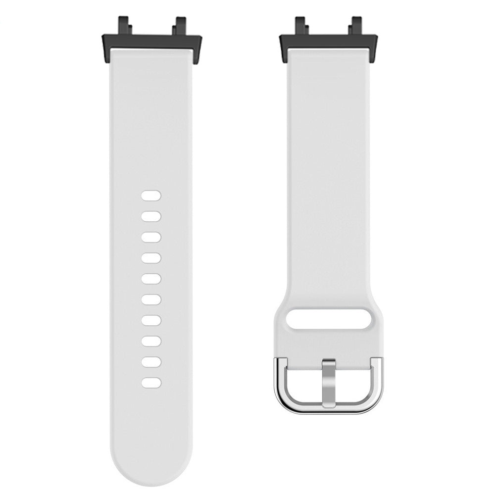 For Huami Amazfit T-Rex 2 Silicone Watch Strap Adjustable Wrist Band with Square Pin Buckle