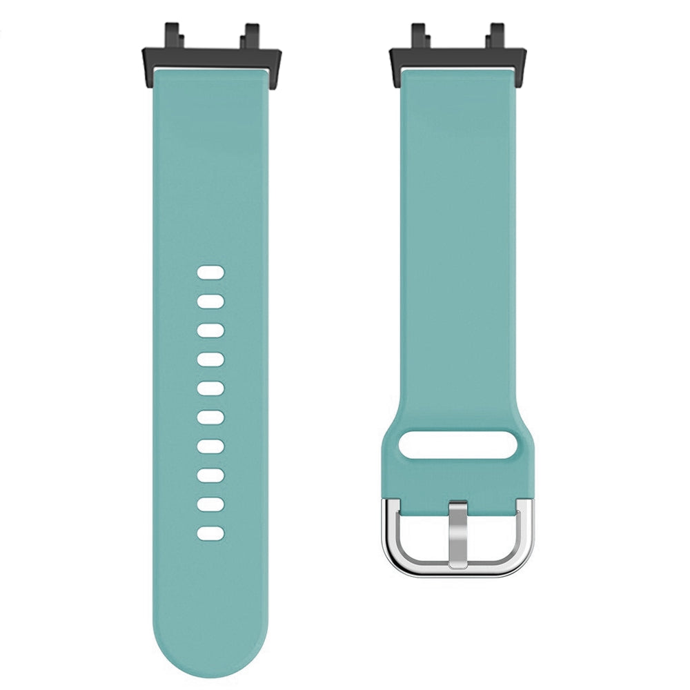 For Huami Amazfit T-Rex 2 Silicone Watch Strap Adjustable Wrist Band with Square Pin Buckle