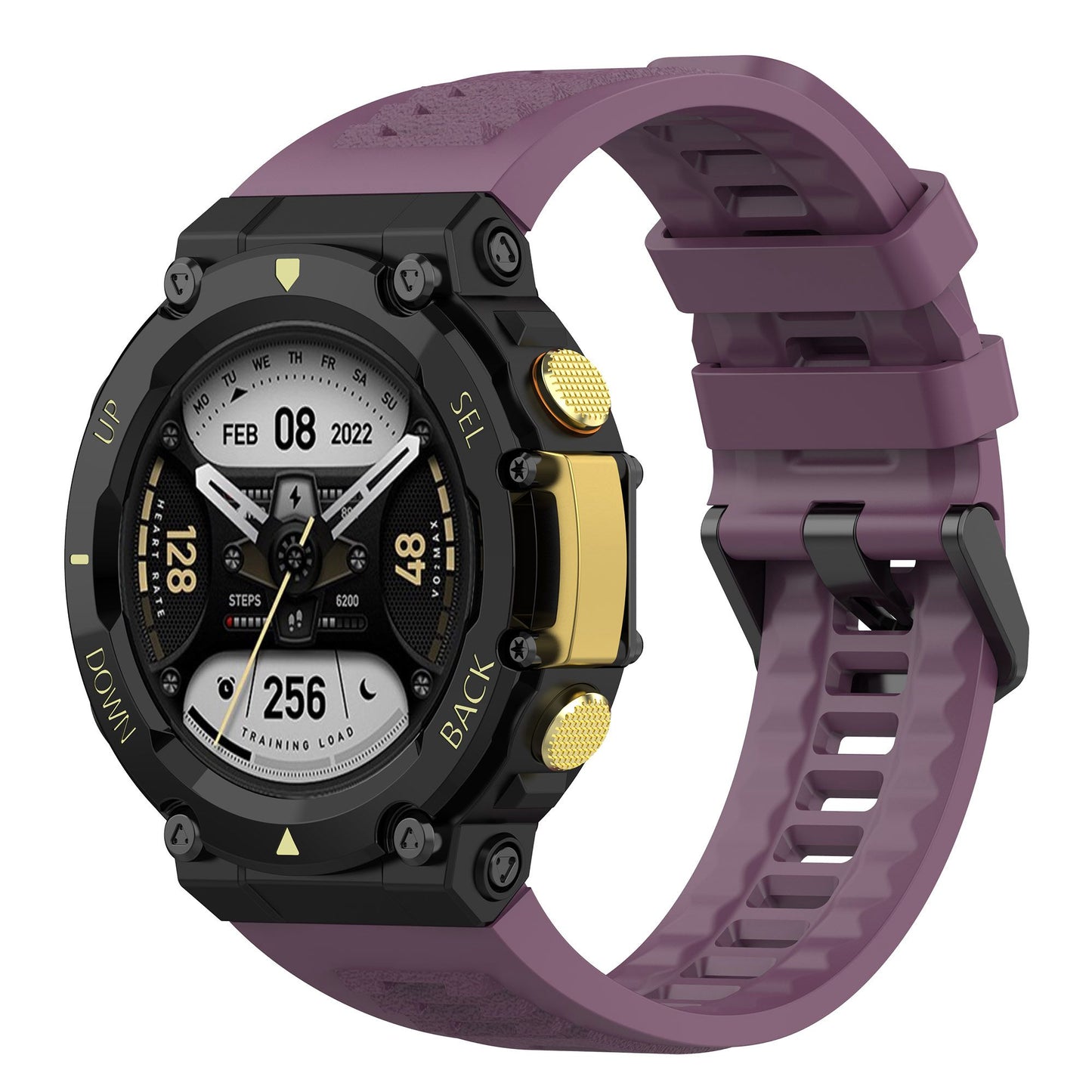 For Huami Amazfit T-Rex 2 Replacement Watch Band Watch Strap Universal 22mm Silicone Watchband