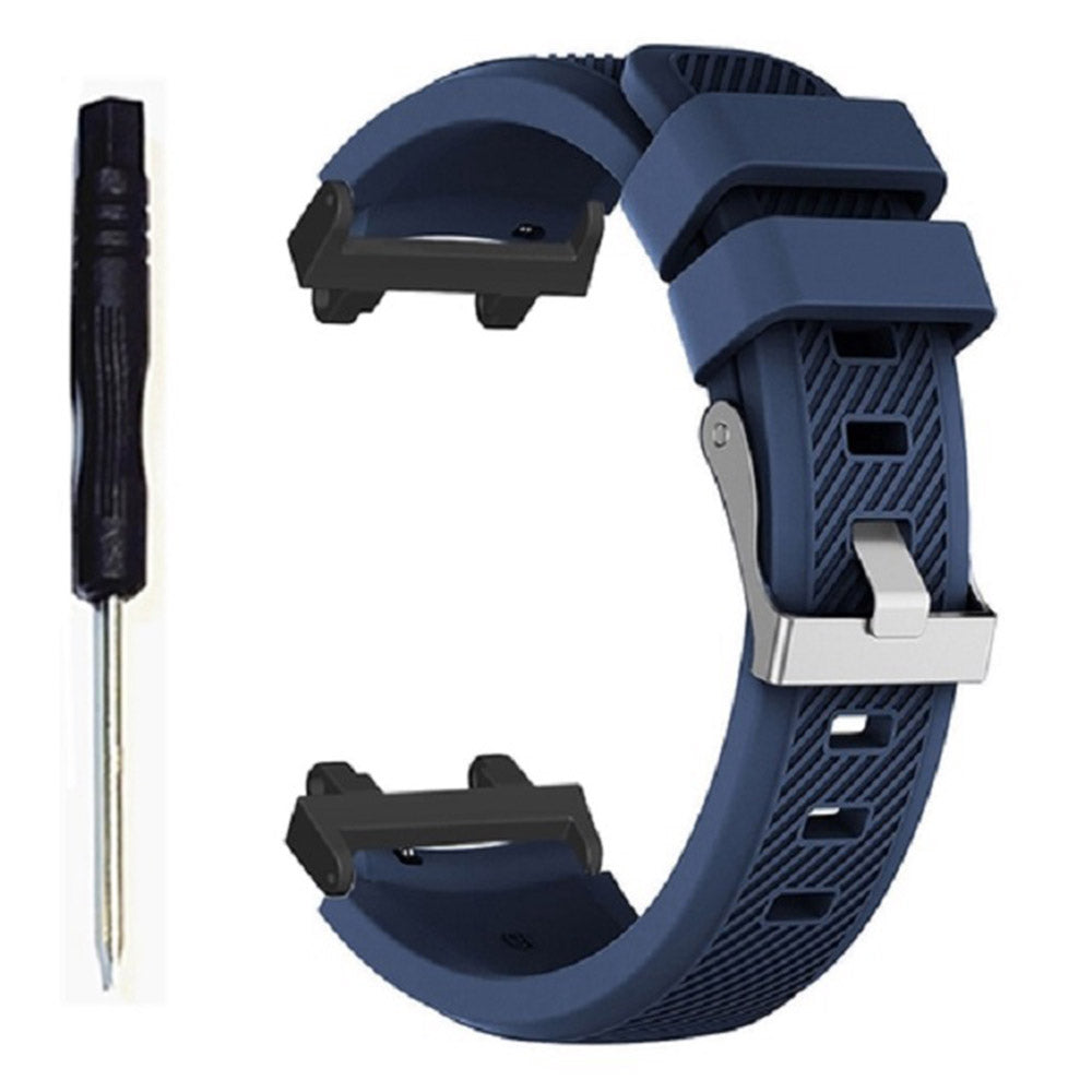 For Huami Amazfit T-Rex 2 Twill Texture Watch Band Replacement Watch Strap Universal 22mm Silicone Watchband