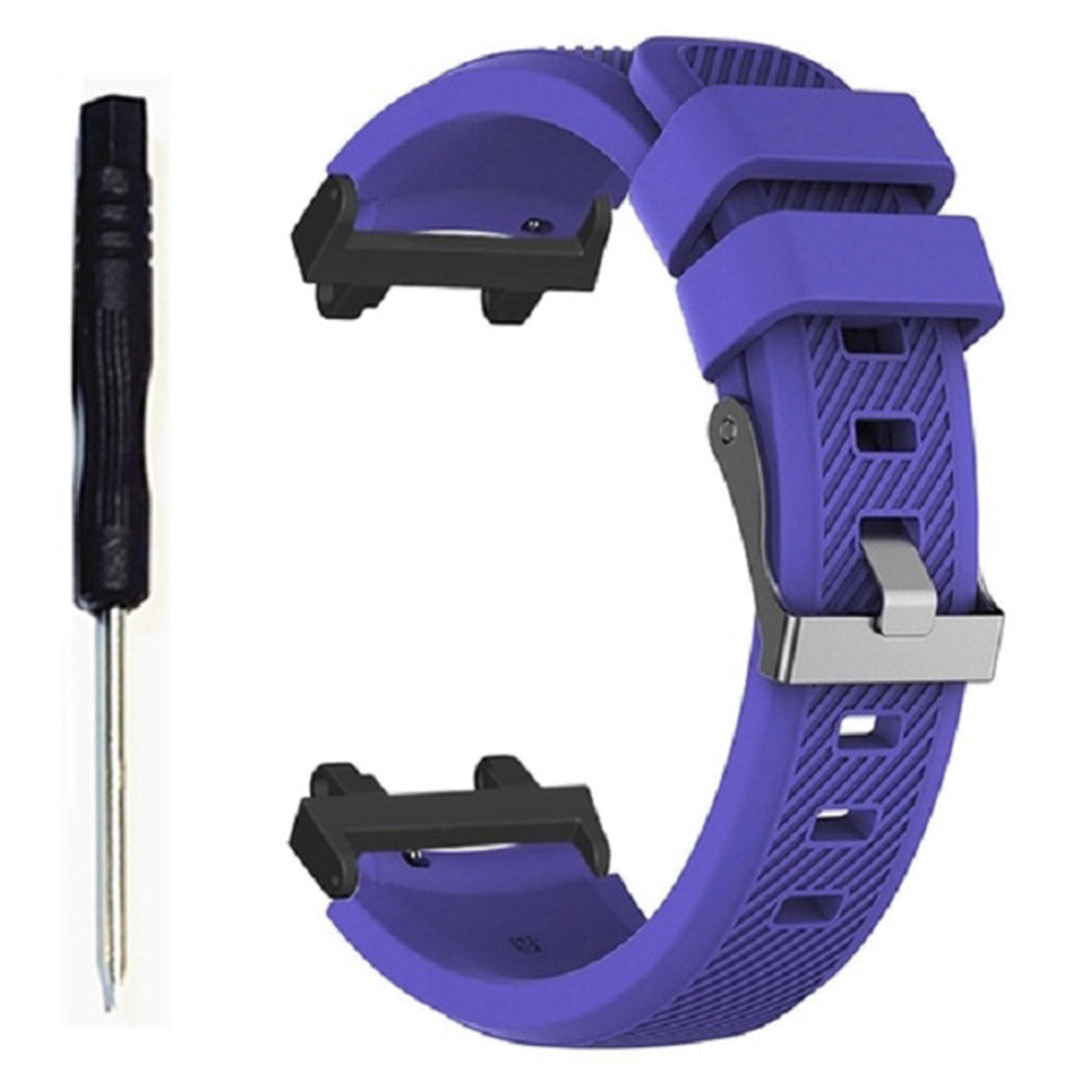 For Huami Amazfit T-Rex 2 Twill Texture Watch Band Replacement Watch Strap Universal 22mm Silicone Watchband
